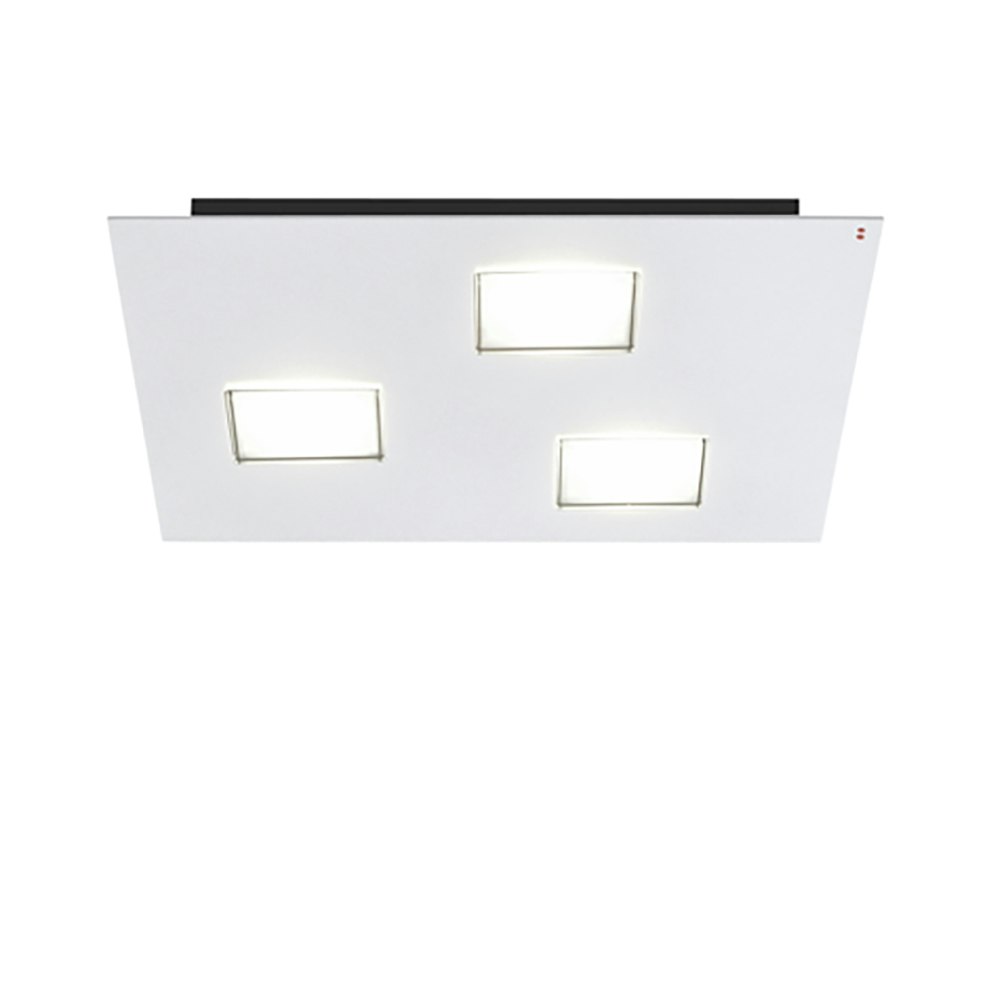 Fabbian Quarter LED-Deckenleuchte quadratisch 3-flammig zoom thumbnail 1
