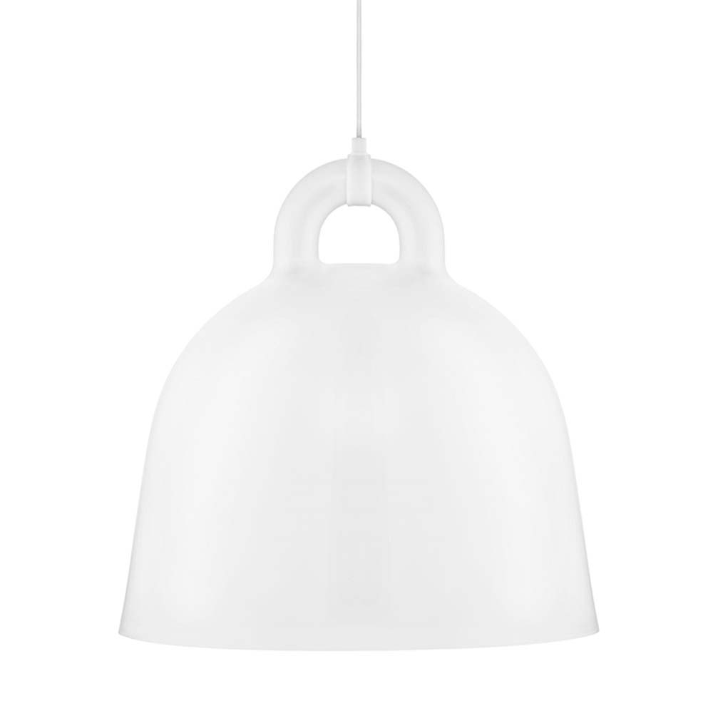 S.Luce Pendelleuchte Bell L Ø 55cm Weiß