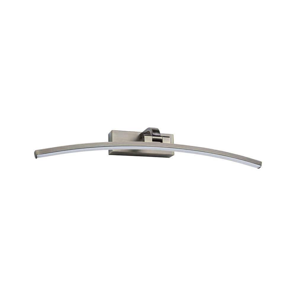 S.Luce LED Spiegel-& Bilderleuchte Bento Messing-Antik 50cm