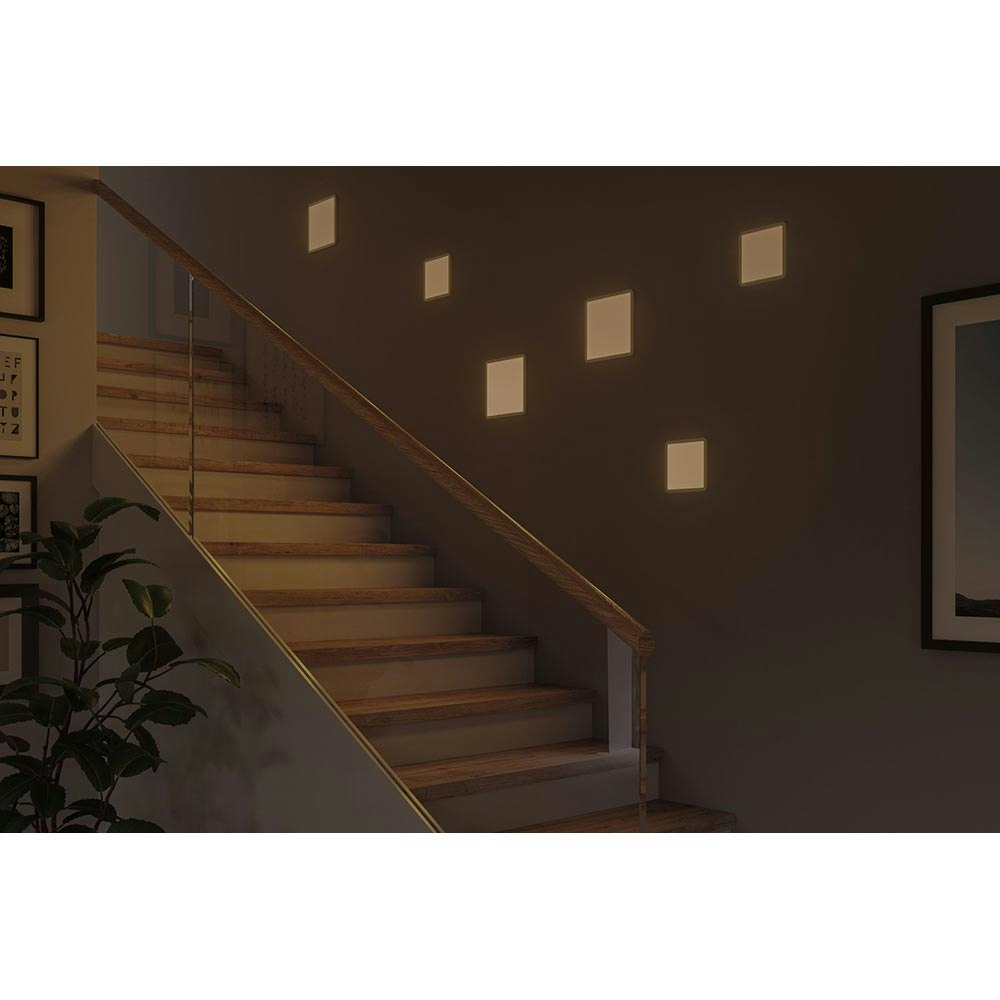 VariFit LED Einbaupanel Areo mit 3-Stufen-Dimmer Eckig Weiß thumbnail 6