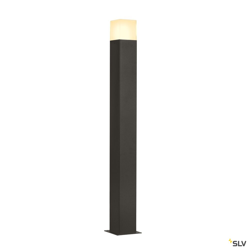 S.Luce SLV Grafit Pole Square Pollerleuchte 90cm Anthrazit