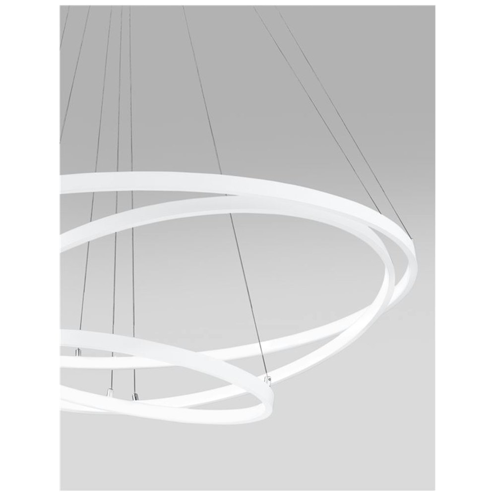 Nova Luce Dea LED Hängeleuchte Metall Weiß 2