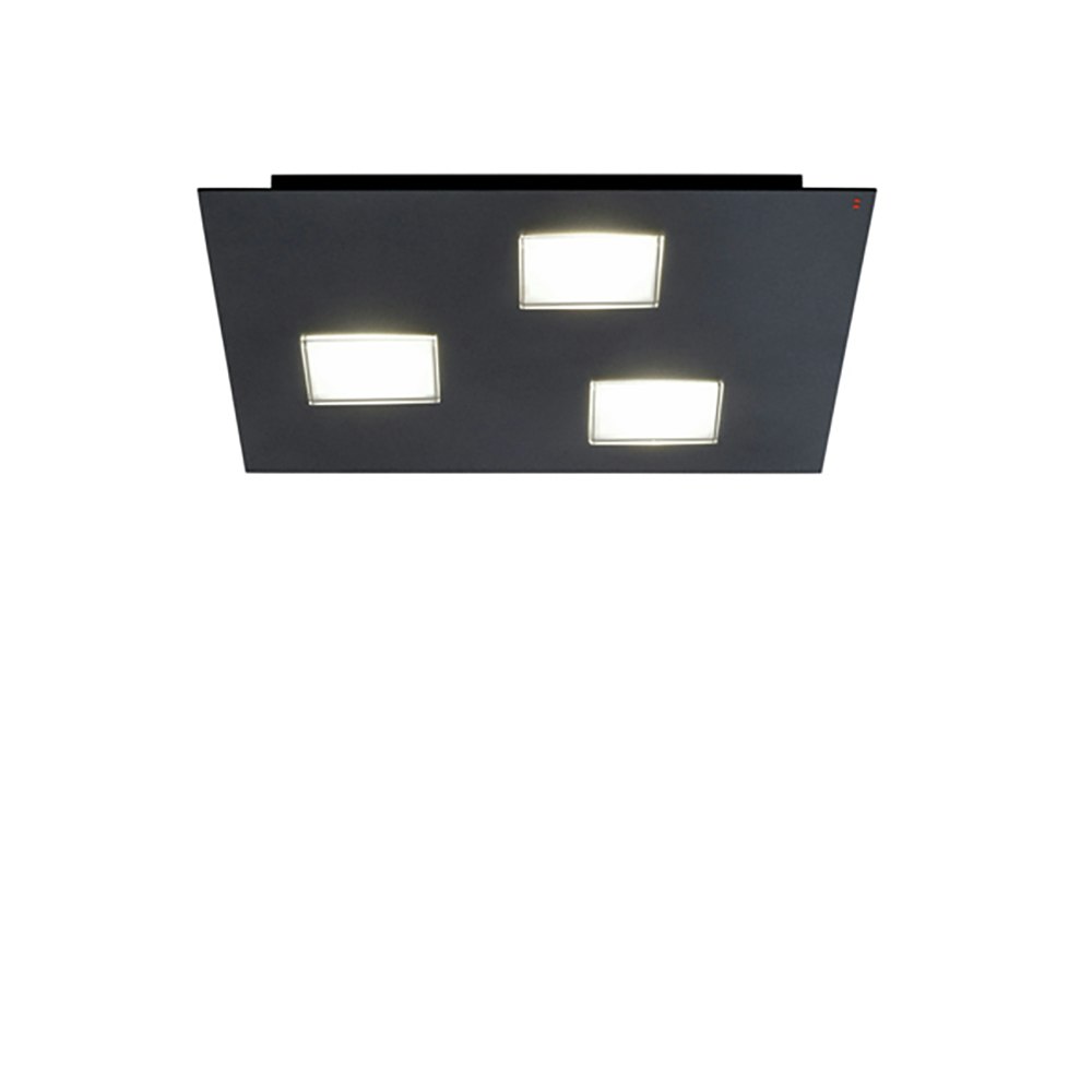 Fabbian Quarter LED-Deckenleuchte quadratisch 3-flammig zoom thumbnail 1