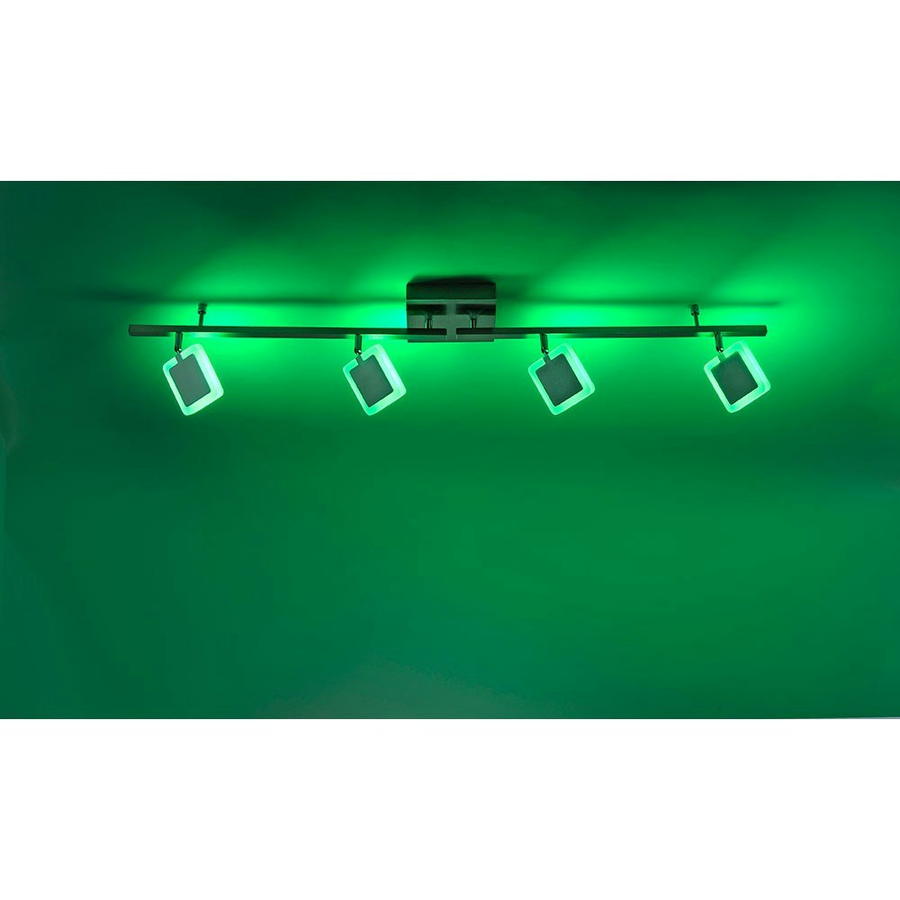 LED Deckenlampe Q-Vidal drehbar 4x 4, 80W RGBW thumbnail 5