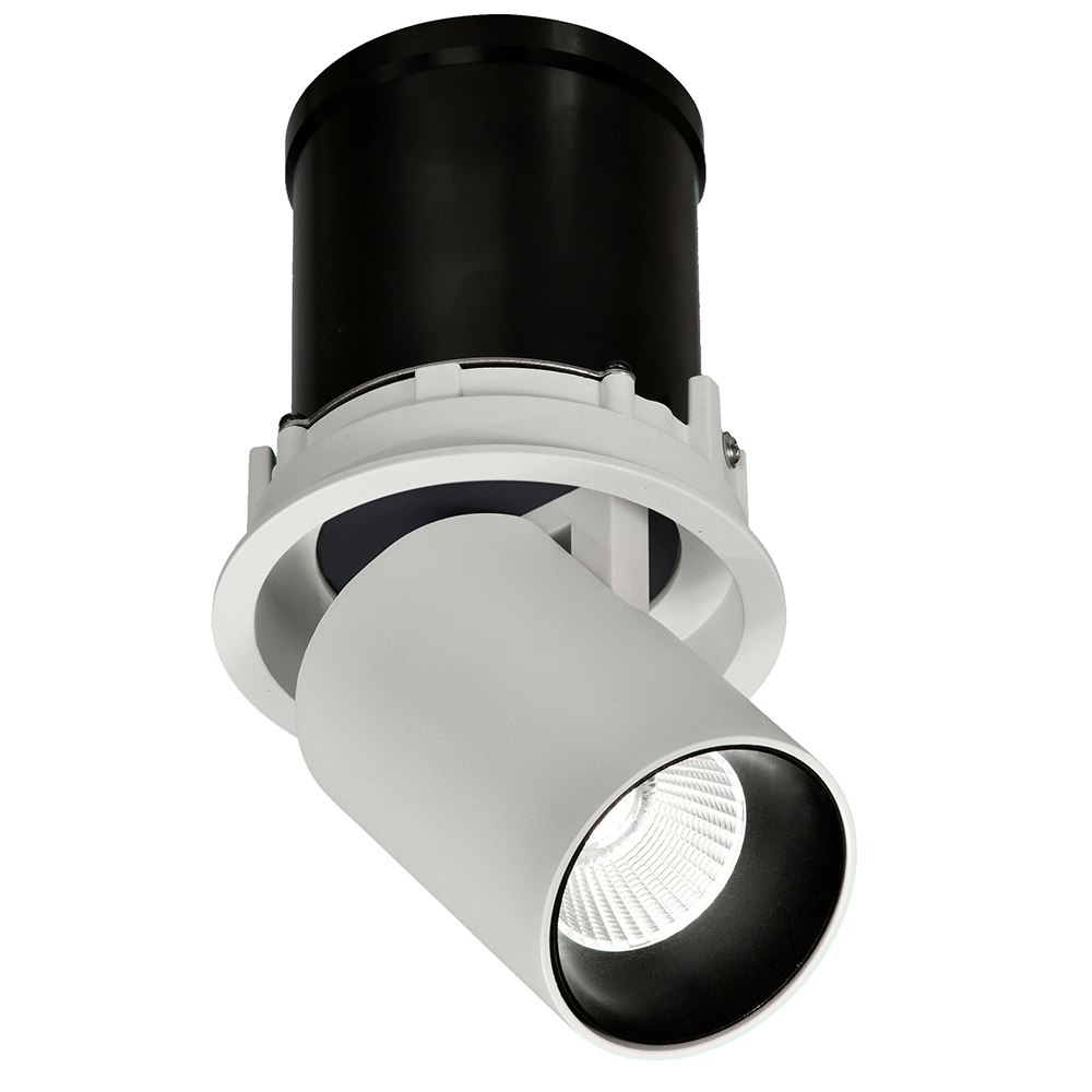 Mantra Garda LED-Einbauleuchte 7 Watt Einziehbar Weiß,Schwarz 2