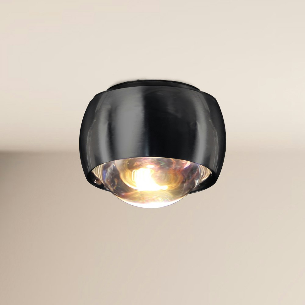 LED Deckenleuchte Beam mit Linse Aufbauspot Ø 8cm 1