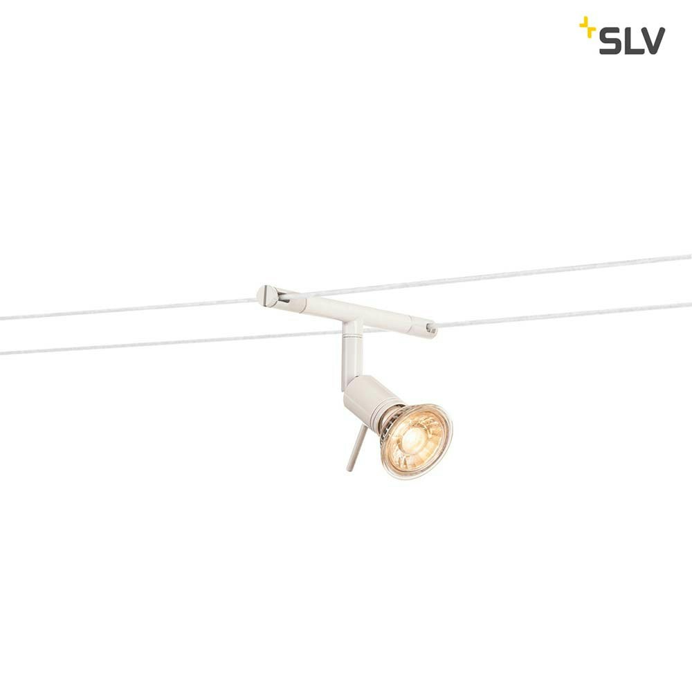 SLV Syros Seilleuchte für Tenseo 12V-Seilsystem QR-C51 Weiß 