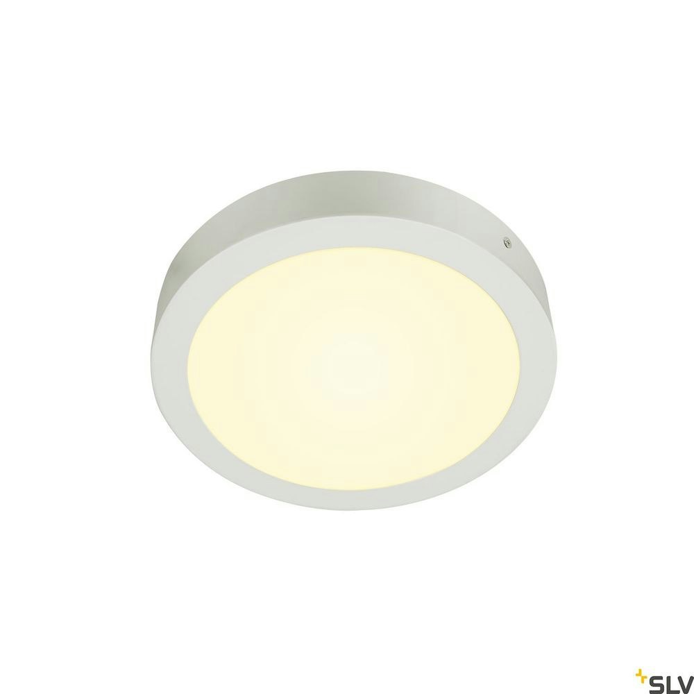 SLV Senser 24 LED Wand- & Deckenlampe 3000K Rund Weiß 1