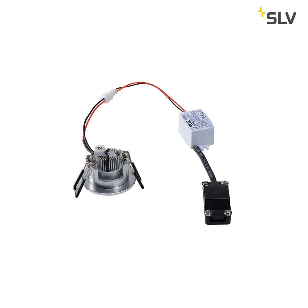 SLV New Tria Mini Downlight Round Alu-Gebürstet 30° 3000K thumbnail 3