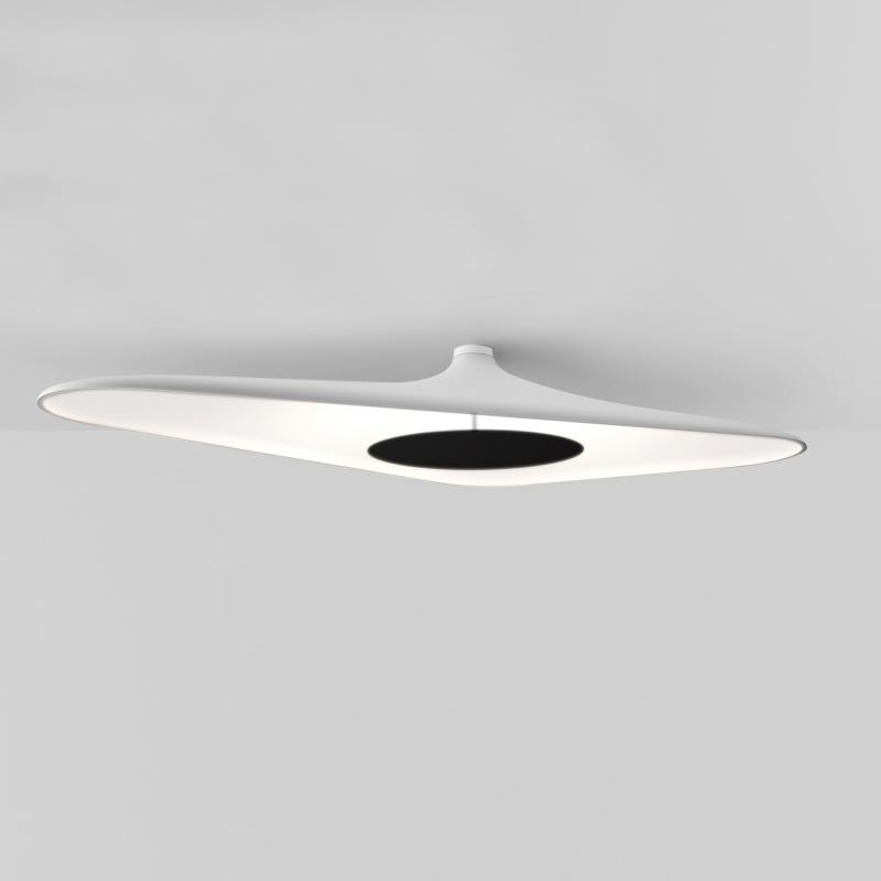 S.Luce LED Deckenlampe Soleil Noir 120 x 62cm