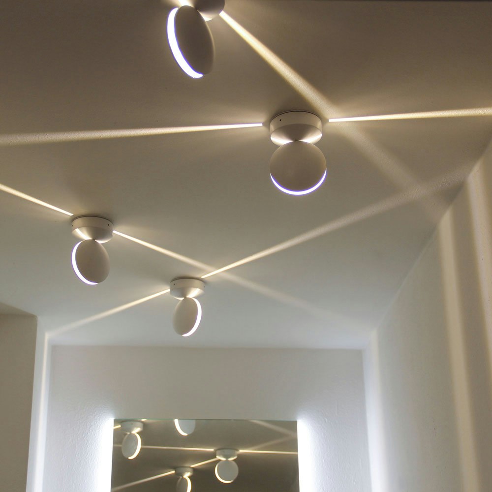 Orio LED-Effekt-Außenwandleuchte 100lm Weiß thumbnail 1