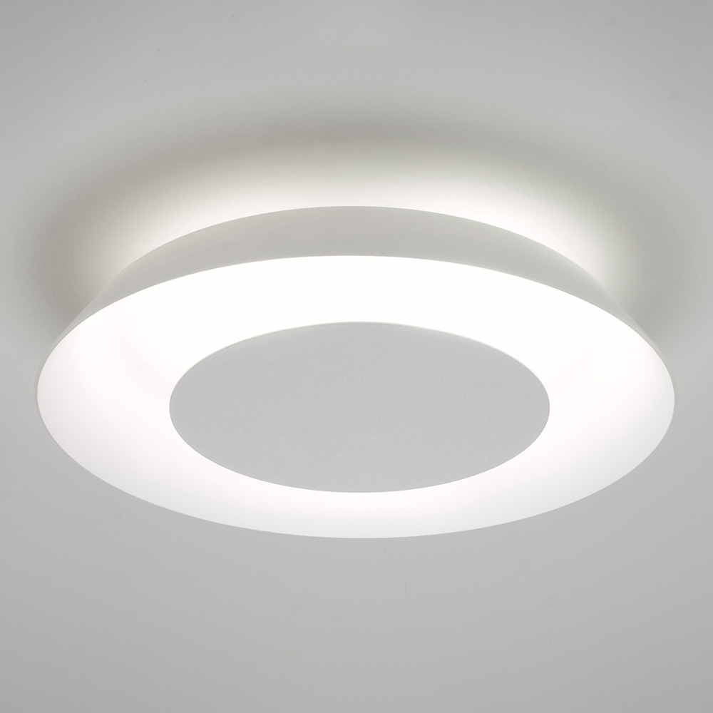 S.Luce Casablanca LED-Deckenlampe Torno Weiß