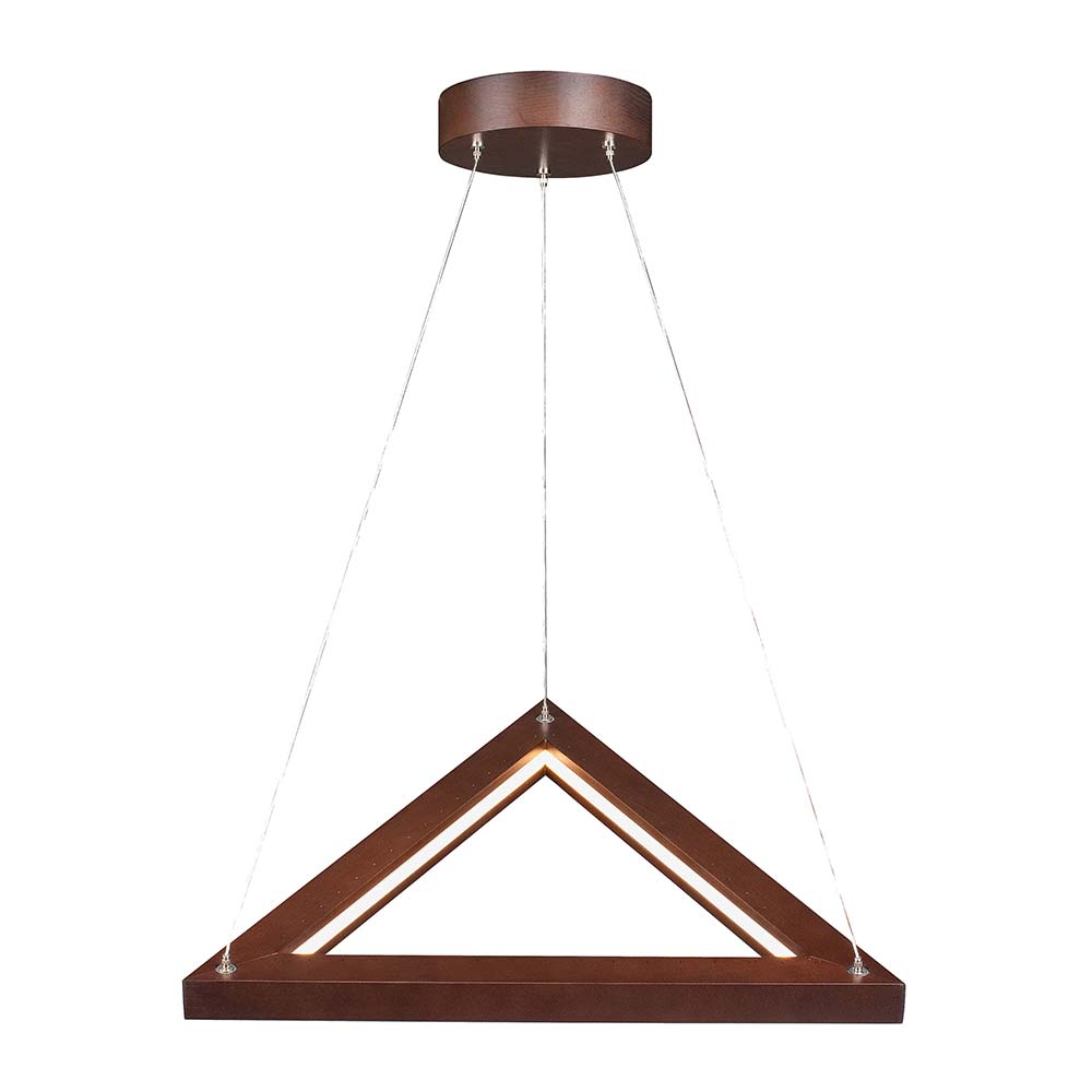 S.Luce LED Pendelleuchte Legno 1680lm Nuss