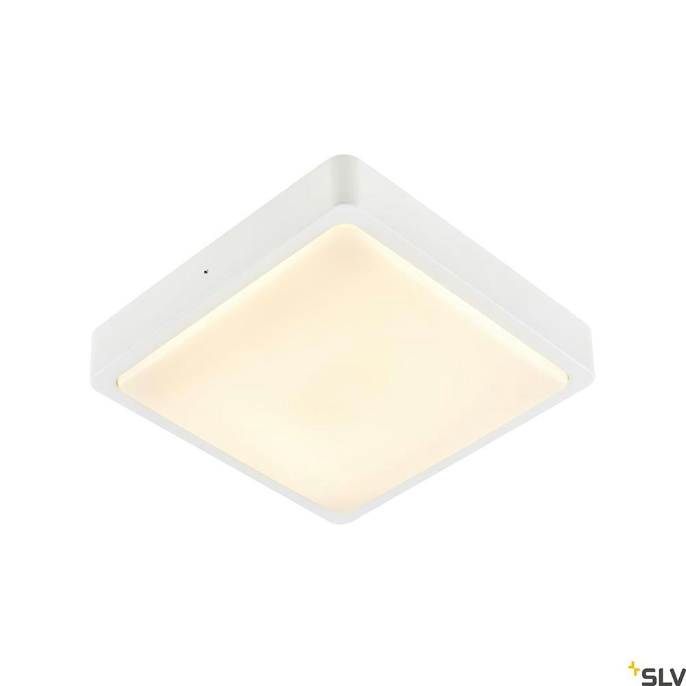 SLV Ainos Square LED Wall & Ceiling Luminaire IP65 CCT thumbnail 4