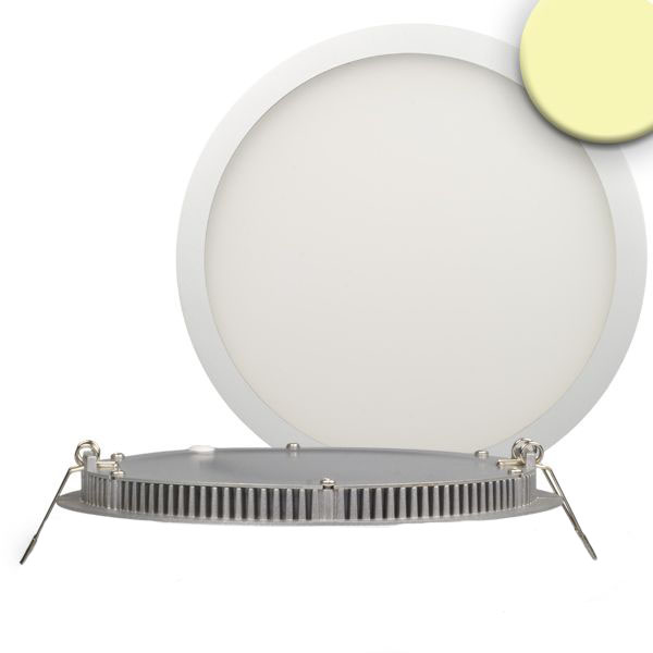 S.Luce LED-Einbauleuchte 18W Rund