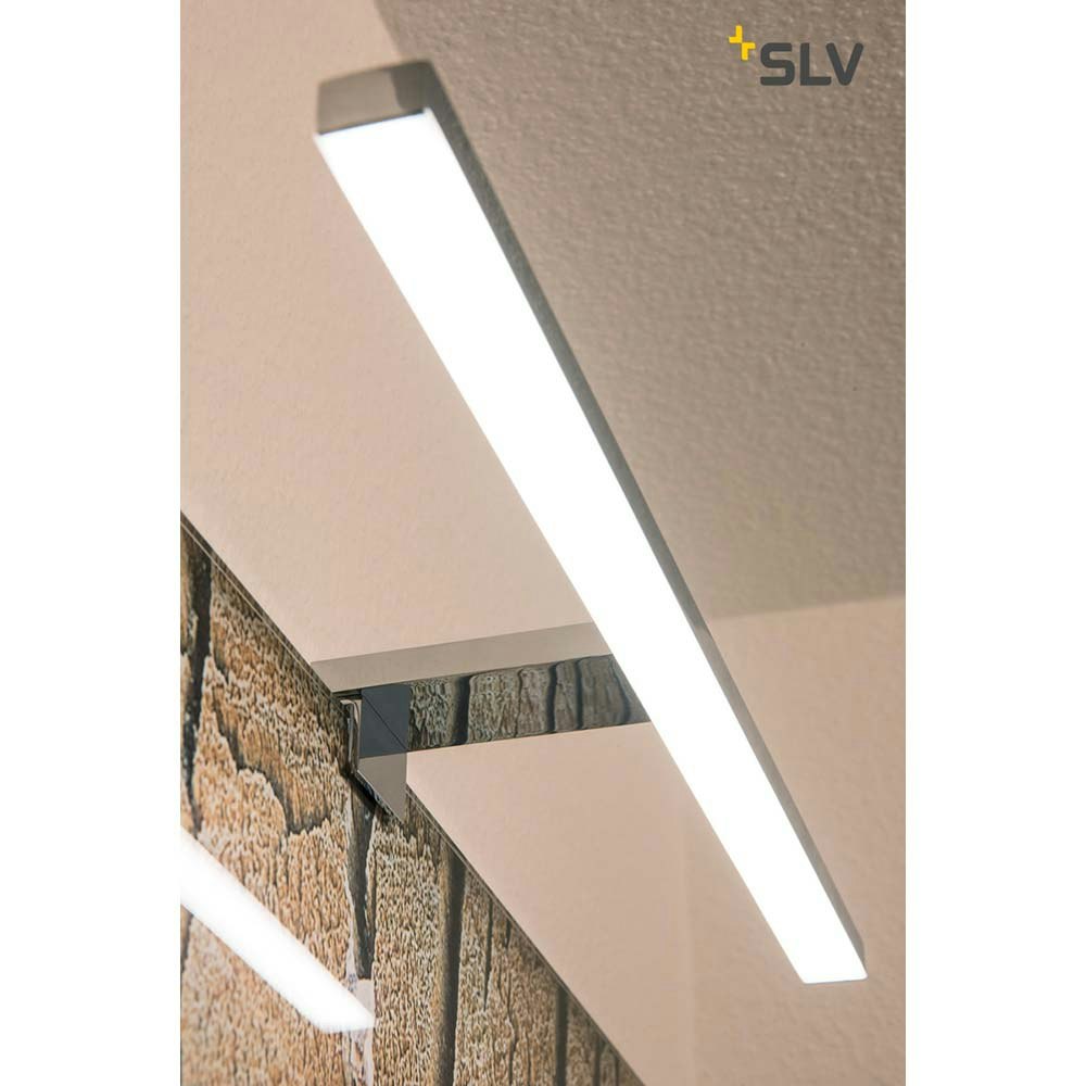 SLV DORISA LED lampe à miroir longue chrome 4000K IP44 thumbnail 4