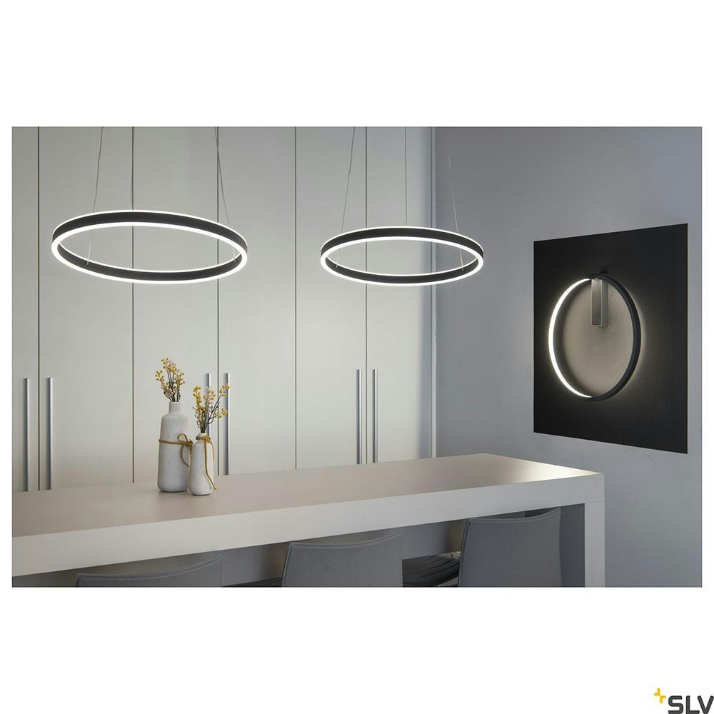 SLV Una luce a sospensione LED Dali Up&Down Ø 60 cm 2