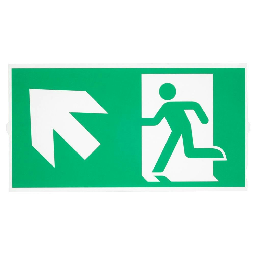 SLV P-Light Emergency Series Stair Signs For Exit Wall Ceiling Pendant big green zoom thumbnail 4
