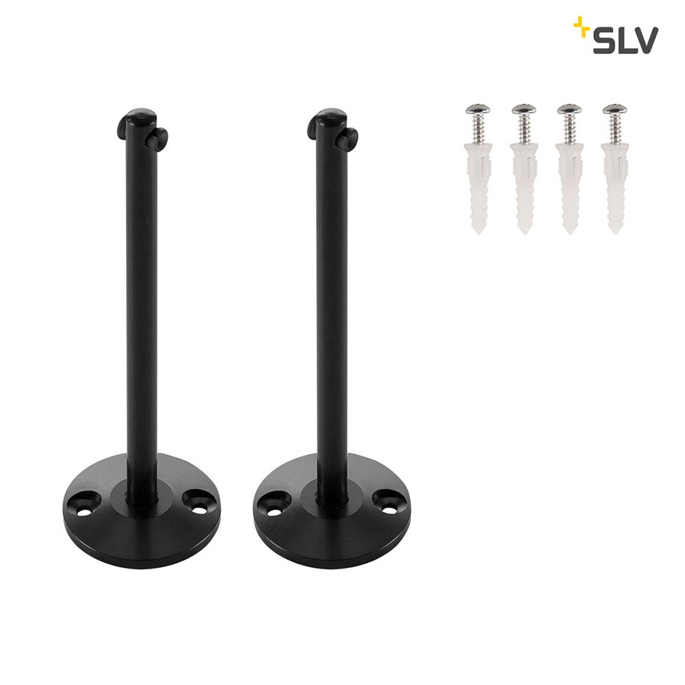 SLV Deflector for Tenseo low-voltage cable system Long Black 2 pieces