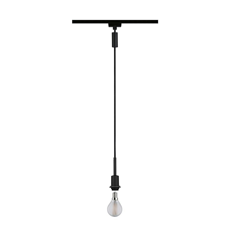 U-Rail Pendant Light DecoSystems Dimmable Black Matt 1