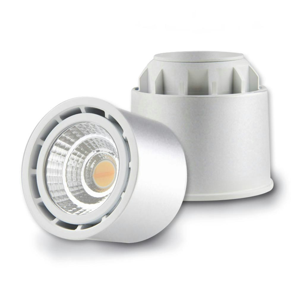 LED Spot Shine 10W Silber 2000-2800K Dimm-to-warm zoom thumbnail 2