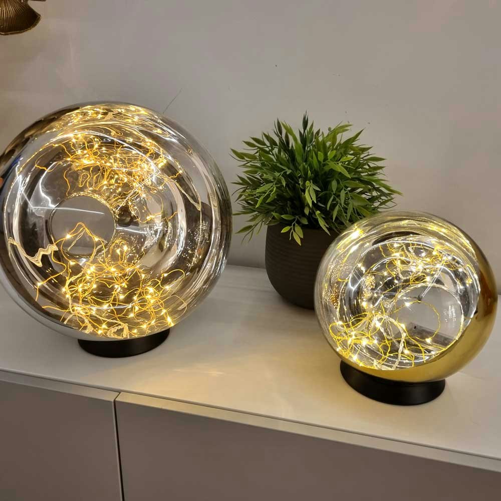 s.luce Orb LED-Dekolampe Glaskugel Ornament 2