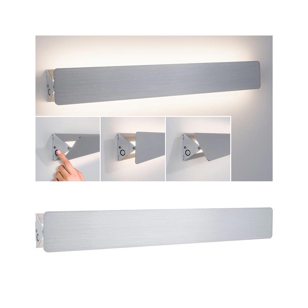 S.Luce LED Wandleuchte Katla Metall 60cm