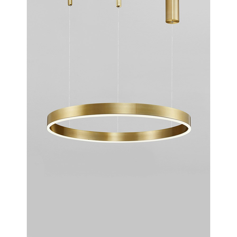 Nova Luce Motif LED Hängelampe Gold 2
                                                                        