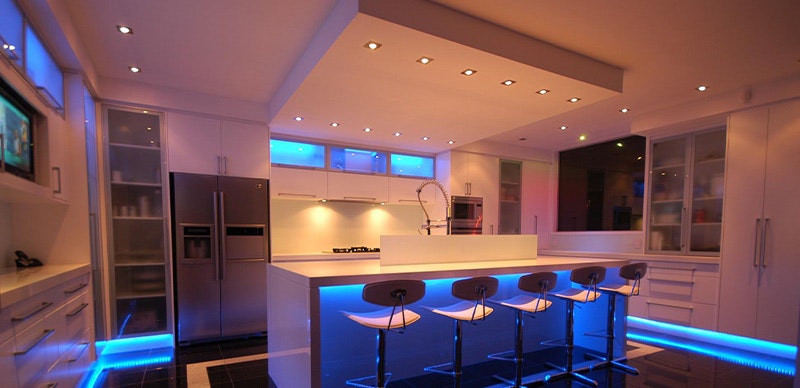 Küchenbeleuchtung stripes