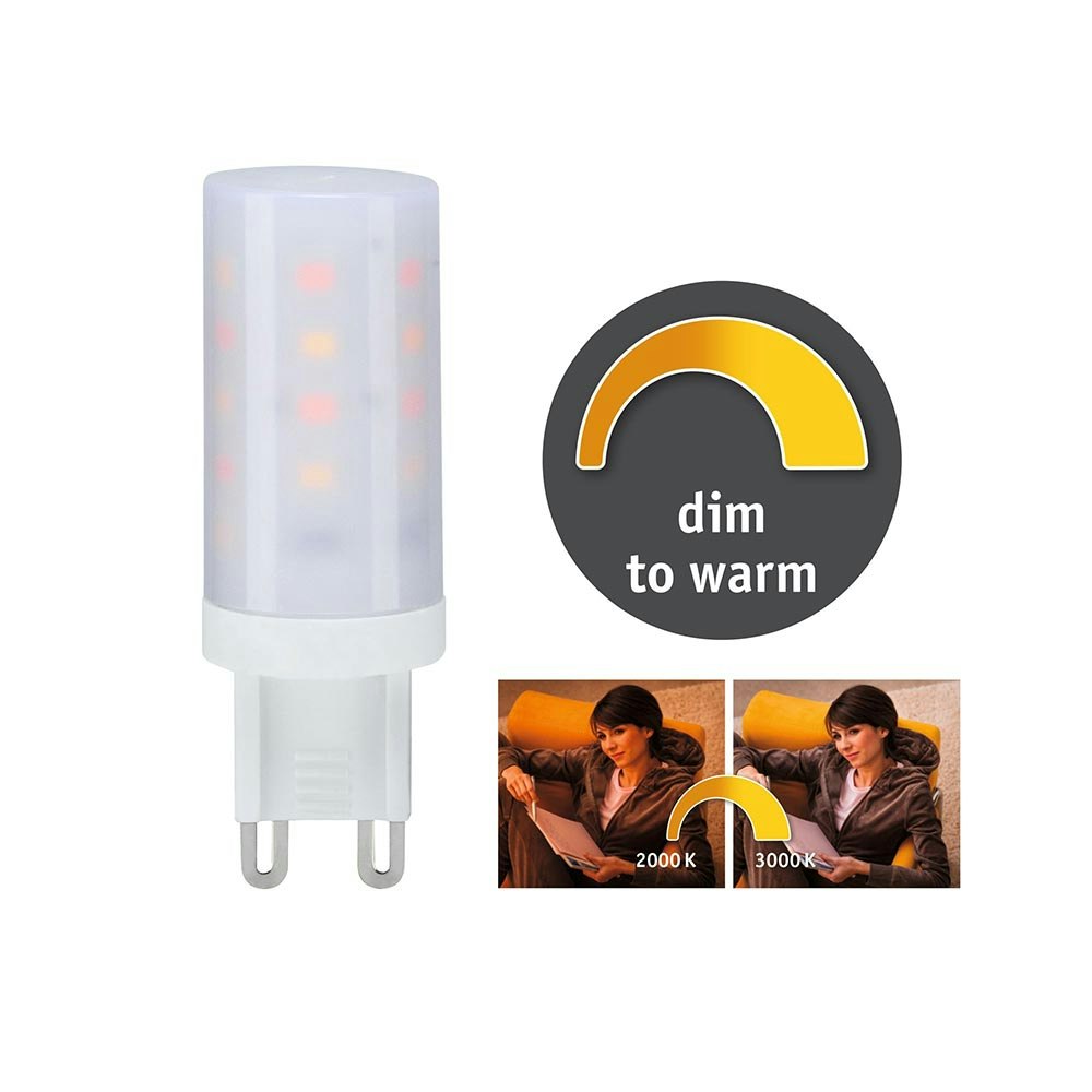 G9 4W LED Stiftsockel CCT Wärme-Dimmbar Klar zoom thumbnail 1