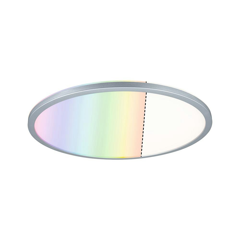 LED Panel Atria Shine Rund RGBW Dimmbar Chrom zoom thumbnail 1