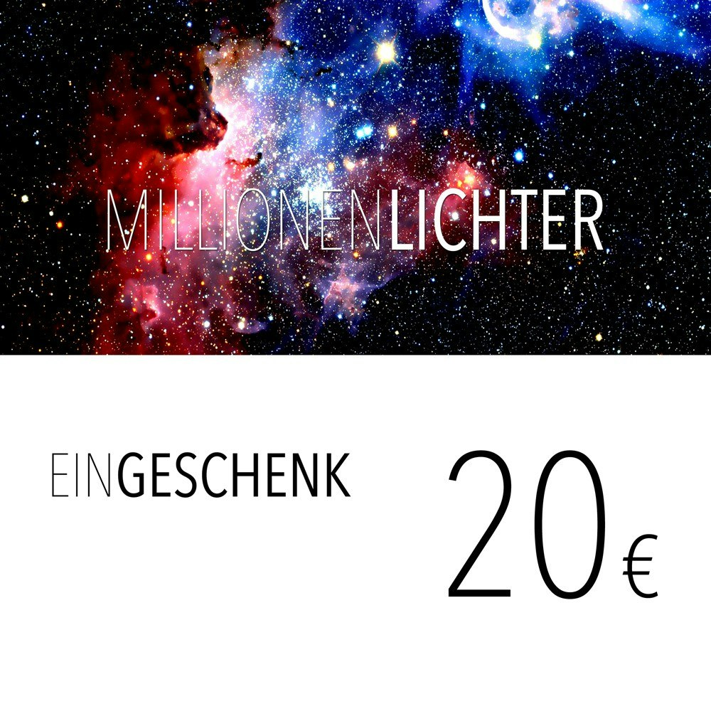 Einkaufsgutschein 20, - Euro
                                        