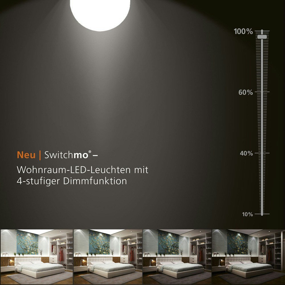 E14 LED Dimmbar per Schalter Warmweiß 3000K 250lm 3W zoom thumbnail 3