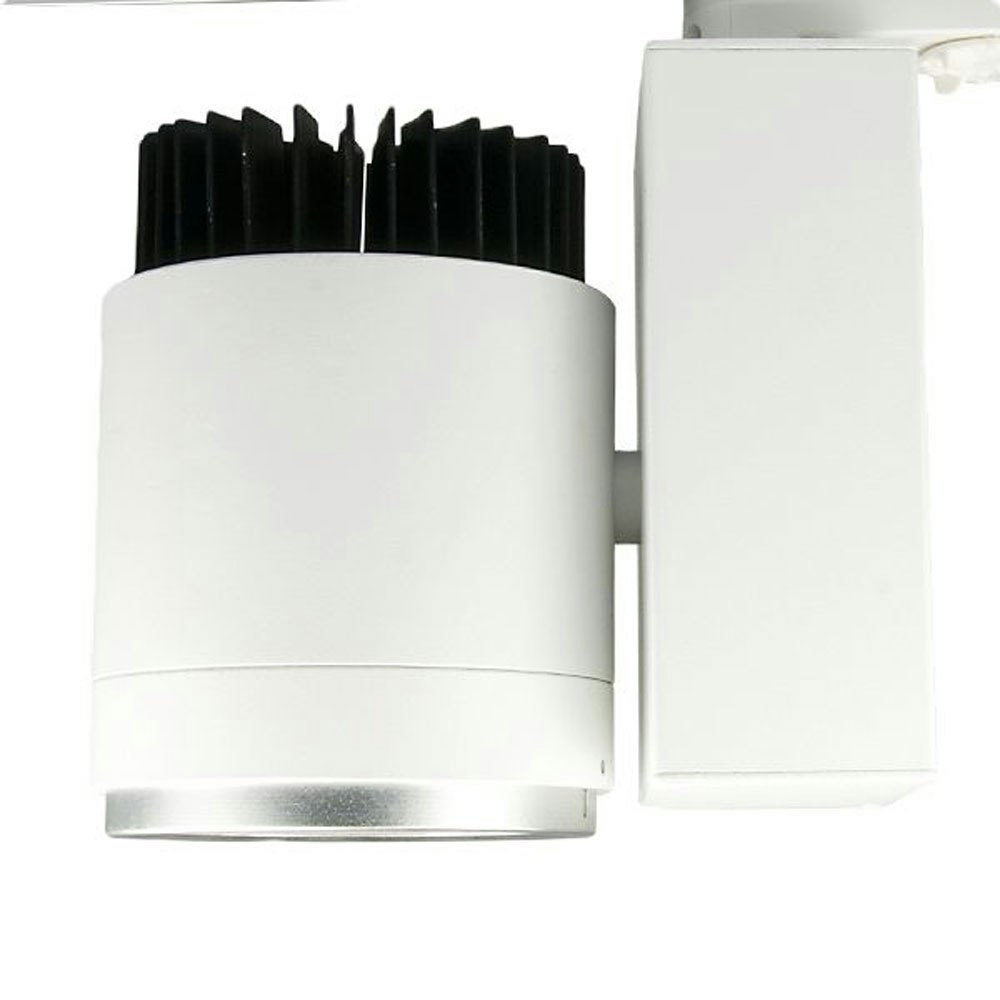 3-Phasen Power-LED Strahler 3500lm 36W 4000K neutral Weiß zoom thumbnail 2