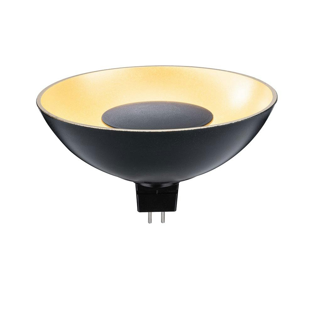 GU5,3 4,9W LED Reflektor Schwarz 1900K Goldlicht thumbnail 1