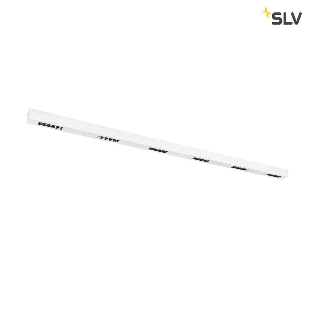 S.Luce SLV Q-Line LED Deckenaufbauleuchte 2m Weiß 4000K