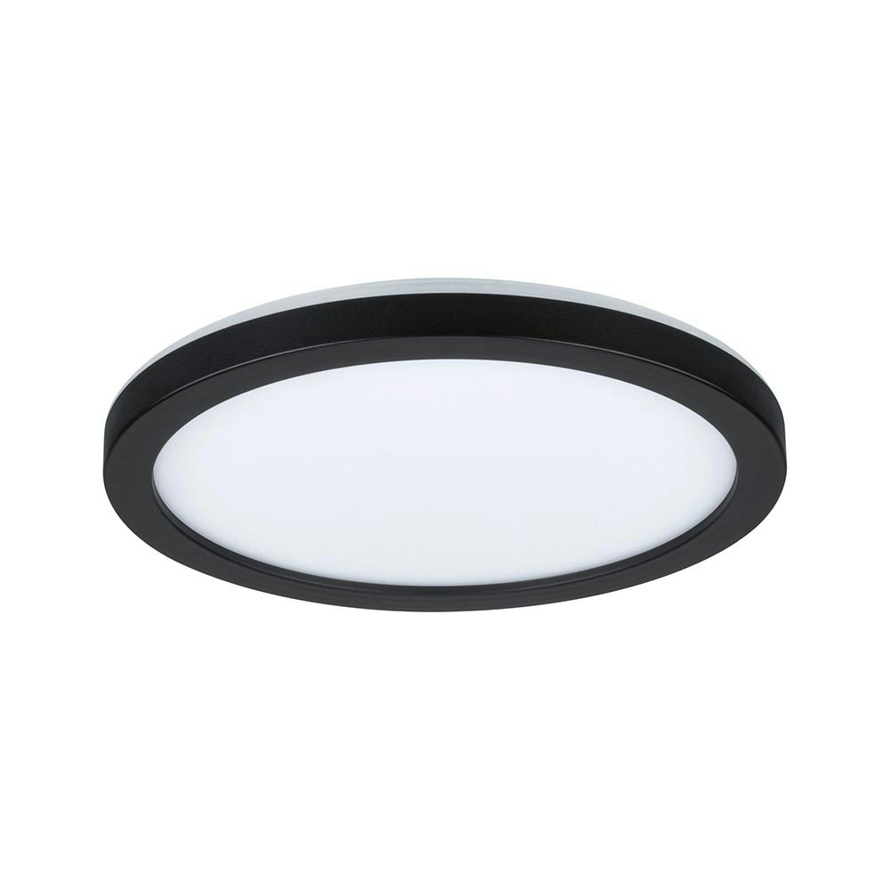 Pannello LED Atria Shine Round Nero 2