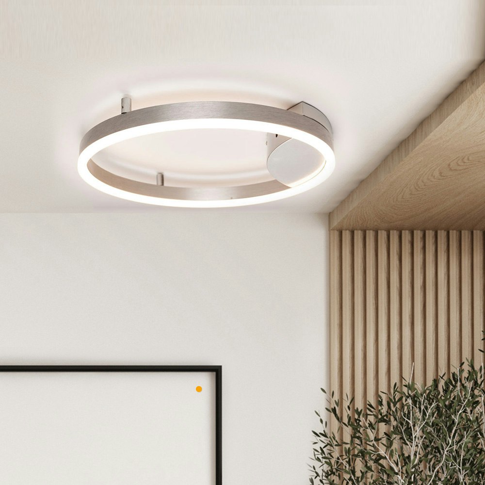 s.luce LED Ring Wandlampe & Deckenleuchte Dimmbar modern rund thumbnail 6
