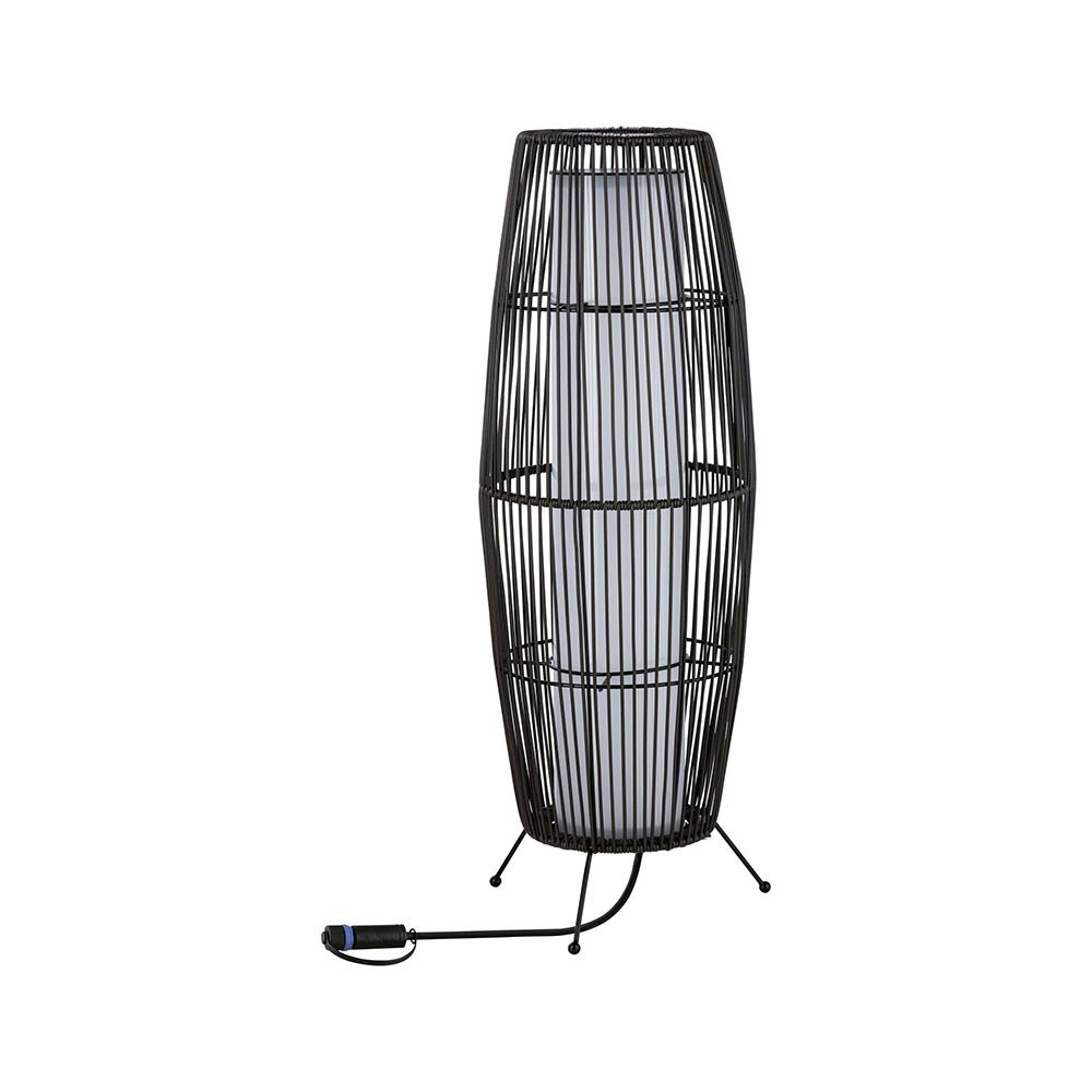 Plug & Shine LED Lichtobjekt Basket Rattan Braun 2