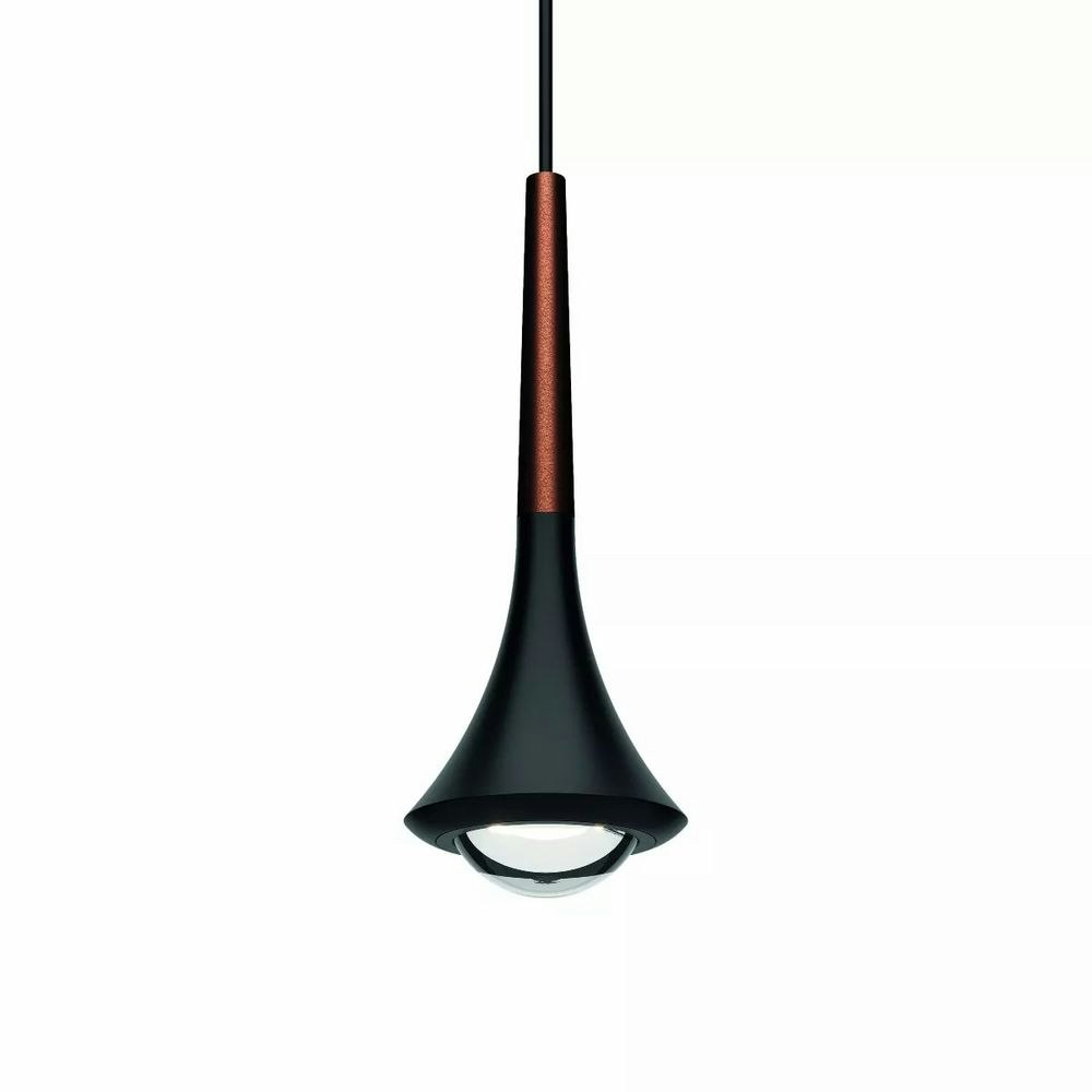 Lodes Rain LED Hanging Lamp 2700K Black, Black Matt  1