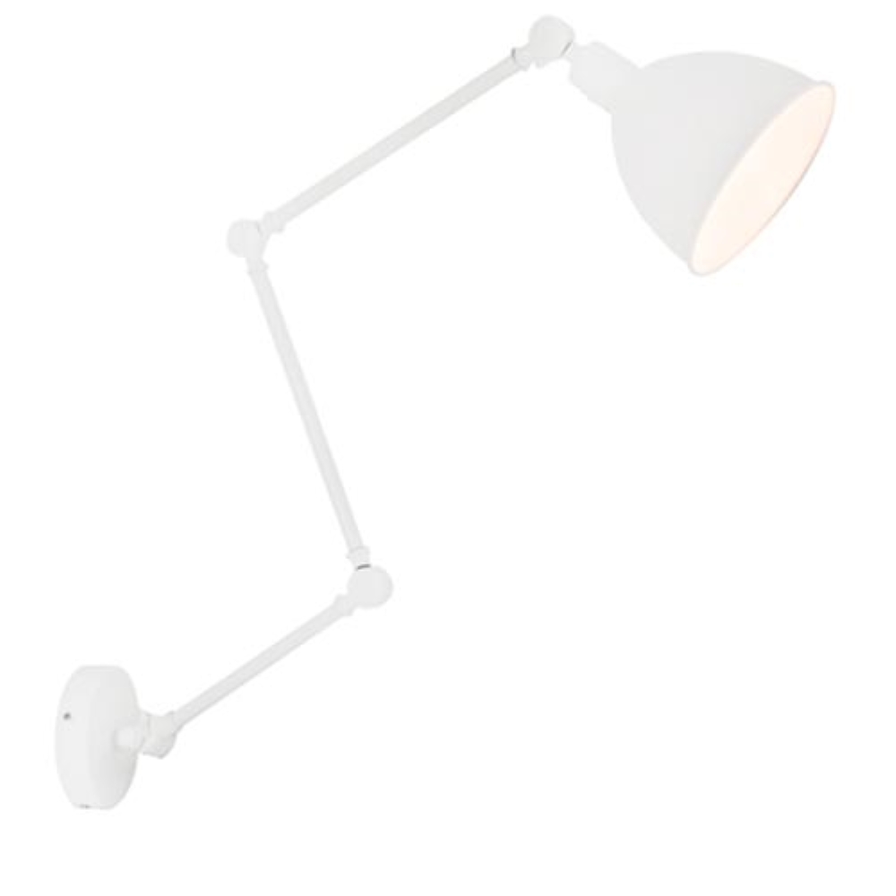 S.Luce By Rydens Lese-Wandlampe Bazar Sandweiß