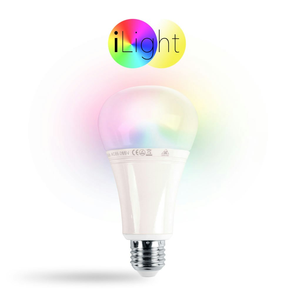 iLight E27 LED RGBW CCT 2700-6500K 1285lm 12W zoom thumbnail 1