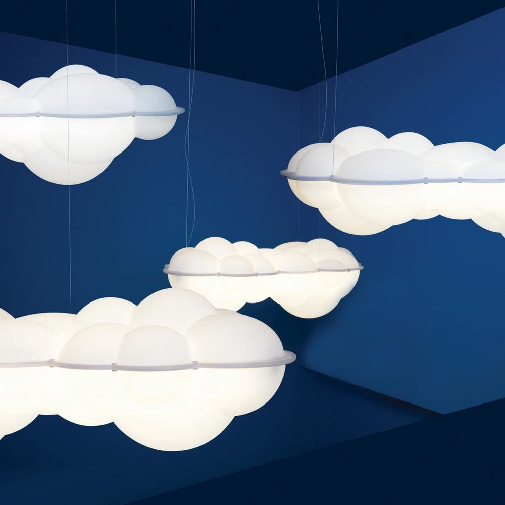 S.Luce Nuvola LED Hängelampe Wolke 154cm