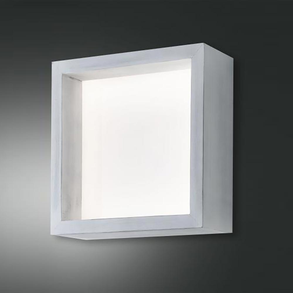 S.Luce Fabas Luce LED Wandleuchte Window 2610lm Vintage- Weiß