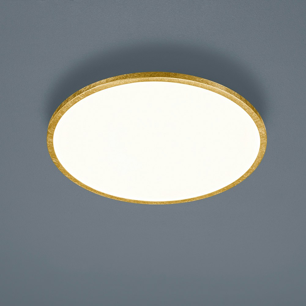 Helestra LED Ceiling Lamp Rack Gold Leaf 