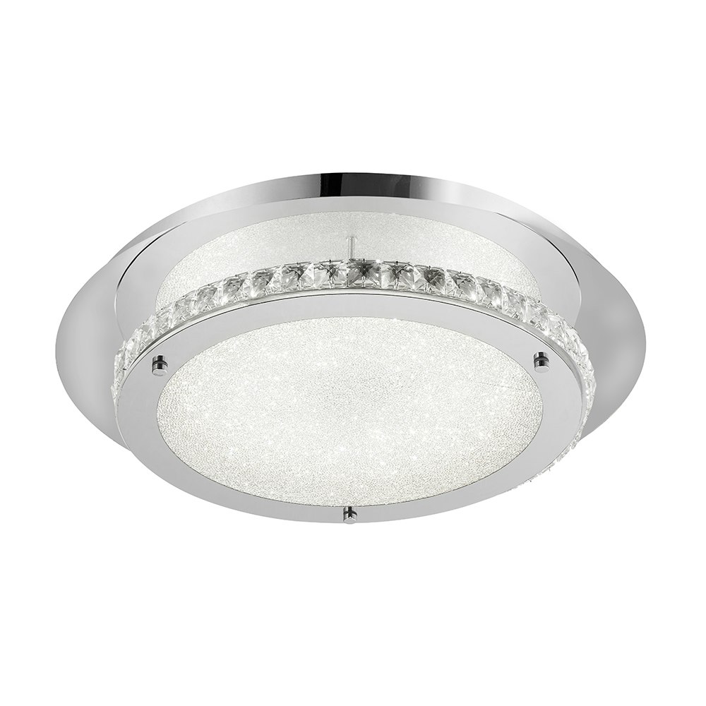 Nova Luce Zeffari LED Kristall-Deckenleuchte Ø 50cm 1