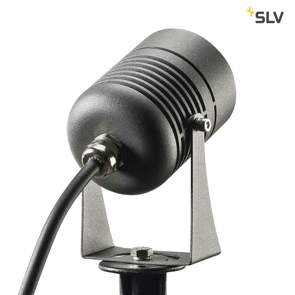 SLV LED Spike LED Erdspießleuchte Anthrazit IP55 thumbnail 3