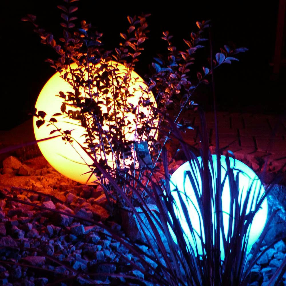 s.luce Globe Set Garten Kugelleuchten » 3er Set klein, ohne