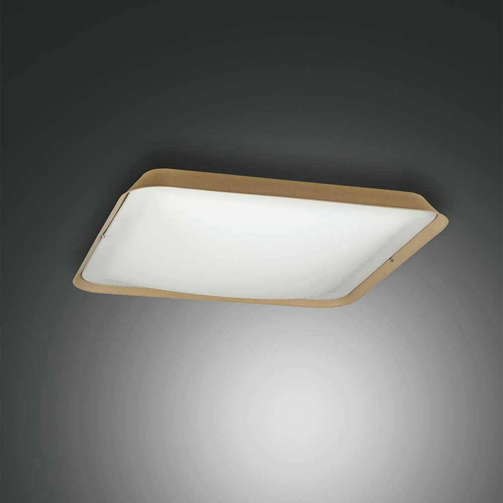Fabas Luce moderne LED Deckenlampe Hugo aus Metall thumbnail 1