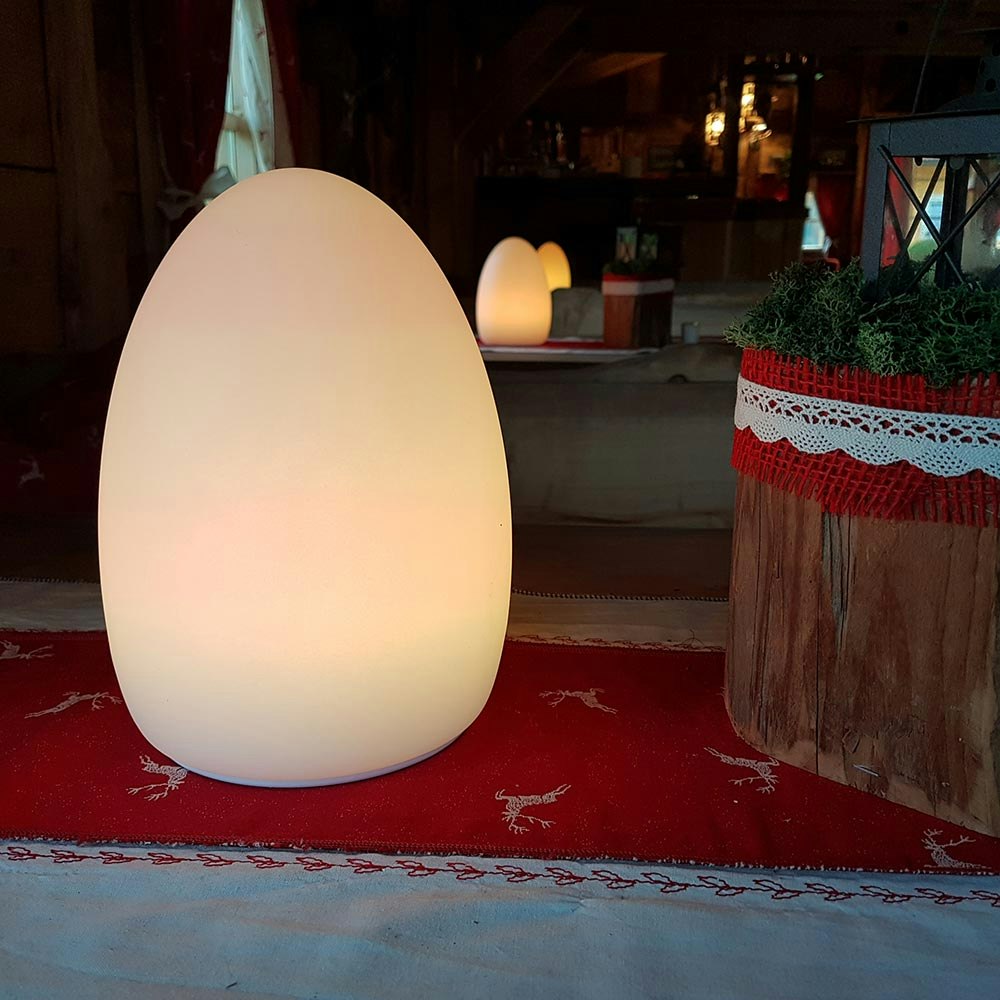 Akku LED Tischleuchte Egg mit App-Steuerung zoom thumbnail 5